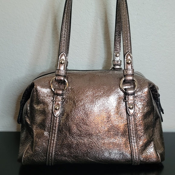 Coach Julia metallic leather crossbody bag - Picture 7 of 13